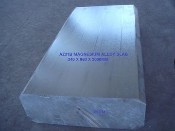 Semi-Continuous Cast ZK60 ZK60A Magnesium Alloy Block high strength Low Energy Consumption