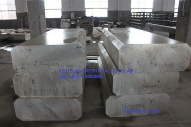 Semi-continuous Cast AZ31B-O AZ31B-H24 Cut-to-size magnesium alloy slab ASTM standard heat treated flatness slab